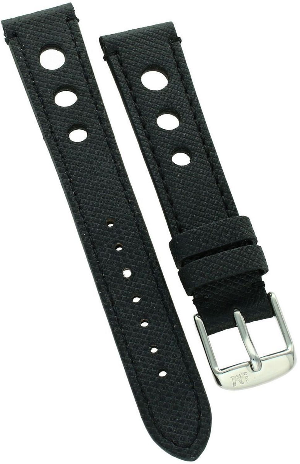 Pasek do zegarka Morellato 18mm czarny Water Resistant.jpg